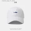 Ball Caps Embroidered Shark Baseball Hat Mens Hat Animal Fast Back Hat Trump Hip Hop Casual Hat Q240408