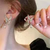 Studörhängen mode fjäril för kvinnor metall oregelbularitet öron naglar utsökta smycken tillbehör parti