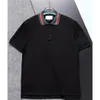 新しいファッションロンドンイングランドポロスシャツメンズデザイナーハイストリート刺繍印刷Tシャツ男性サマーコットンカジュアルTシャツM-XXXL