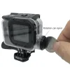 Kameror för Go Pro -kamera Tillbehör Charging Waterproof Housing Case Charger Shell med USB -kabel för GoPro Hero 7 6 5 för Motocycle