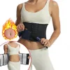 Midje stöd kvinnor svett tränare trimmer justerbar bröst nedre magen fett träning bälte viktminskning kostym kropp shaper utrustning
