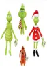 Grinch украл плюшевые игрушки Grinch фаршированная игрушка Max Dog Doll Мягкая фаршированная мультипликационная мультфильма Peluche для детей Рождественские подарки 4961651045