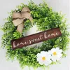 Dekorative Blumen grenzüberschreitende Wohnkultur vielseitiger zart lebhafter Farben Party Trends rustikaler Hochzeit Girlande Blume Eukalyptus