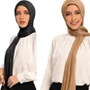 Ethnic Clothing Hijab Scarfs For Women Premium Jersey Hijabs Muslim Cotton Khimar Para Mujer