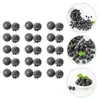 Party Decoration 30 PCS Simulation Blueberry Pre School Decorative Foam Bluberries Fruit Kids Safety Model Faux