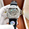 Movimento de luxo relógio mecânico Swiss Sapphire espelho de 47 mm de 13 mm de marca de marca de borracha importada Wrist ARDG 9O7I