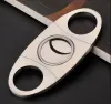 Stainless Steel Cigar Cutter 5 Styles Small Double Blades Cigar Scissors Pure Metal / Metal With Plastic Cut Cigar Devices LL