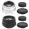 Accessories 35mm F1.6 C Mount Large Aperture Manual Fixed Focus Portrait Camera Lens Accessory Fit for Mirrorless Cameras