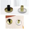 Titulares de vela forjou ferro simples portador de cores Candlestick Party Decoração de fundo para férias de casamento