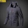 Outdoor -Jacken Hoodies Herren Windbreaker Jacken wasserdichte Militär -Kapuze -Mantel Männliche neue Kampfjacken Herbst Herbst Outdoor Wanderbike Bomber Outwear L48