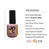 Gel 15ml Top Base 2 in 1 UV LED Gel Lacquer Nail Art Primer For Nails Rubber Top Base Coat Gel Nail Polish For Nail Extension