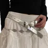 Kemerler Kadın Pin Toka Kemeri Metal Bowtie Bel Bant Kot Belediler Gençler Kız 2000S Giyim