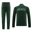 2024 2025 tuta per giacca in Messico Liga MX Club club Long Zipper Soccer Tracksuits Survitment 24 25 Henry Football Giacca da calcio Adattata Stupia da jogging sportivo Set da jogging sportivo