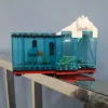 MOC Mini Ship Тонирующий микро -титанический строительный блок набор корабля wreck rms aicerg shipwrech