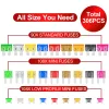 306pcs Fuse Fuse Kit Car Boat Boat Truck SUV CAR VISES PRECITION PLADE FUSES مع اثنين