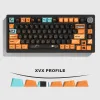 Accessori 141 TASSI TEMA SPEEDE PBT KeyCaps Profilo MDA 5 tastie di tastie personalizzate per tinture secondarie per ciliegie MX TEDBOARDE MECCANICA DI GIOCO