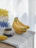 Decorative Flowers Simulation Bunch Bananas Fruit Model Po Prop Artificial Banana Fake Emperor Plastic Bunches Funny Toys Creative