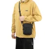 Bolsa de ombro masculina na moda da mochila diagonal mini bolsas de celular esportivas casuais