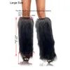 45cm Fuzzy Faux Fur Leg Warmers Fur Heels Long Boots Cuff Cover has Elasticity One Pair Dionysia Boot cover Carnival