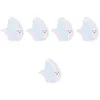 Einweg -Geschirr 40 PCs Halloween Ghost Teller Party Dekorationspapier