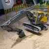 Double Eagle E010 EC160 1/14 RC Elektrik Excavator Model Oyuncak Tam Metal İzli Uzaktan Kumanda Oyuncakları Stokta Erkekler İçin