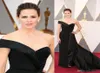 Long Black Oscars Jennifer Garner Robes de bal de bal de tapis rouge Perles Sweet V Sweep Train Celebrity Night Robe Form Form Party Robe7712975