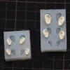 Hermosas orejas Craft Silicone Mold Sculpting para proyectos de bricolaje de arcilla de cerámica