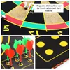 Double-Sided Roll-up Dart Board Set Dart Board Magnet Dart Board Game Kid Adult Dart With Darts Dropshipping