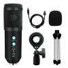 Microphones USB Condenser Microphone Professional Vocals Streams Recording Studio Microphone for PC YouTube Video Gaming Mikrofo/Microfon