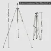 Easels Aluminium Easel Tripod Display Stand for Painting & Sketch,Telescopic Height Adjustable InstallationFree Art Supplies Tools