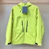 Designer Jackets Men Jacka Luxury Outdoor Sport Storm Jacket Fashion Hooded broderad långärmad rusning