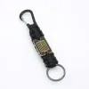 Tactical Survival Keychain for Men with Bronze USA Flag Emergency Carabiner Paracord Tools Helps Pair Veterans with Service Dog