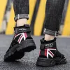 Boots Warm Winter Ankle Boots Men Casual Shoes Laceup Autumn Felt Waterproof Work Tooling Mens Boots Military Army Botas