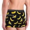 Men de sous-pants hommes Banana sous-vêtements fruits d'humour boxer bisses shorts polases mâles molle plus tailles boxershorts polyester