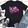 Musikfläkt Klassisk tryck avslöjar det hemliga monsteret High T-shirt Summer Essential T ees Women Vintage Streetwear Loose Cool Tops