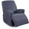 Chair Covers 4pcs/set Recliner Cover Stretch Sofa Slipcover 1 Seater Couch Protector Soft Furniture