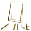 Frames Po Frame Plants Specimen Picture Display Simple Glass Tabletop Holder