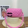 Pink Sugao Women Tote Tote Torby na ramię w torbie Crossbody Bag łańcucha luksusowe wysokie Qualtiy oryginalna skórzana torebka moda torebki na zakupy torebki xiaoxu-240126-180