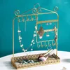 Piastre decorative piccole collana per appuntatore collezione in metallo tacchini estetici ripiani da bagno gioielli mini repisas flotante home