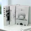 Kaaba Moskee Arch Marokkaanse islamitische decoratieve boekopslagbox Fake Books For Decoration salontafel woonkamer Home Decor 240407