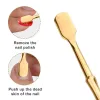 Definir Cutticle Pusher de Cutticle Double Dead Skin Remover Manicure Nail Art Aço empurrador de unhas Push Armadura Manicure Care Ferramentas