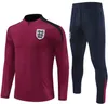 23 24 25 Englands Tracksuit Soccer Jersey Training Anzug Kane Sterling Rashford Sancho 24/25 Herren Kids National Football Tracks -Auflagen Kit Survetement Sportswear