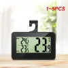 1~5PCS Digital Thermometer And Hygrometer Cold Storage Refrigerator Freezer Maximum And Minimum Temperature Display