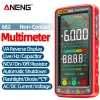 Aneng 682 Smart Professional Multimètre AC / DC Ammeter Tentage Tester Tester rechargeable OHM Tester Diode Tester pour l'électricien
