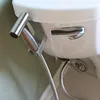 Dispensateur de savon liquide Porte-pulvérisateur 3x avec un support de support de toilette pour Bidet Wand