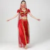 Belly Dance Costumes Set Women Oriental Dance Girls Dancer Belly India Belly Dance Clothes Bellydance Indian 4PCS/Set