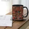 Muggar Mus Coffee Mu Readin Literary Motivational Novely Library Bookhelf Bookworm Book Lover Family Reader L49