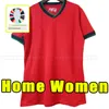 نساء 2024 كرة القدم الفانيلة البرتغالية Joao Felix Bruno Fernandes Bernardo Andre Silva Diogo J. Football Shirt Camisa de Futebol Girl