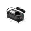 Professionell Power Charger High Power Stabil Performance 10.8V Ersättning Power Tool Batteriladdare Överbelastningsskydd