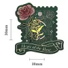 Romantische Rose Hollow Bookmark Metal Bookmarks For Book Flower Shape Book Clip Readers Book Marker Stationery School Office Supply